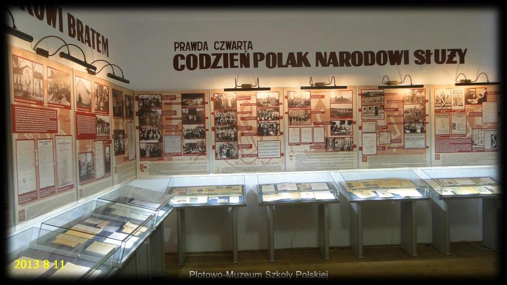 Płotowo- Muzeum Szkoły Polskiej Po I wojnie światowej Płotowo pozostało poza granicami Polski. Dla Kaszubów trwających przy polskich tradycjach i języku zaczęły się lata prześladowań.