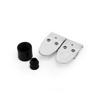 Opaska ze stali ocynkowanej do montażu przewodu Elektropompa silonaczepy podnoszonej ŚRUBA - ZAKRES WYKONANIE 56 59 mm stal nierdzewna 07.1.1.05 60 63 mm stal nierdzewna 07.1.2.