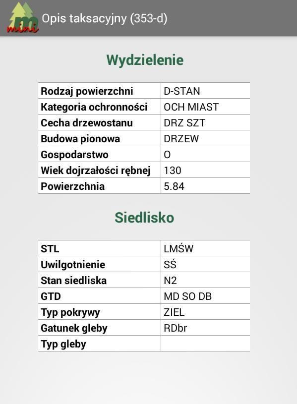 6.5. Pokaż całą mapę Po wybraniu opcji Pokaż całą mapę, wyświetlony zostanie cały zasięg mapy.