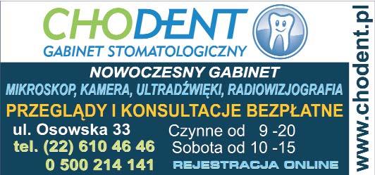 Izbicka 9 022 615 80 42; 022 615 82 08 stomatologia implanty protetyka ortodoncja chirurgia RTG REMBERTÓW STACJA KONTROLI POJAZDÓW W E S O Ł A Z I E L O N