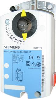 Typ siłownika Napięcie zasilania Czas zamknięcia / otwarcia Stopnień ochrony on/off 24V AC 150s IP54 sygnał ciągły 24V AC 150s IP54 On/off ze sprężyną 1-Potencjał 2-Masa On/off bez sprężyny 6-Sygnał