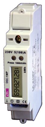 Liczniki energii elektrycznej Liczniki energii elektrycznej serii - DEC-... MP Zastosowanie - Liczniki energii elektrycznej serii DEC.