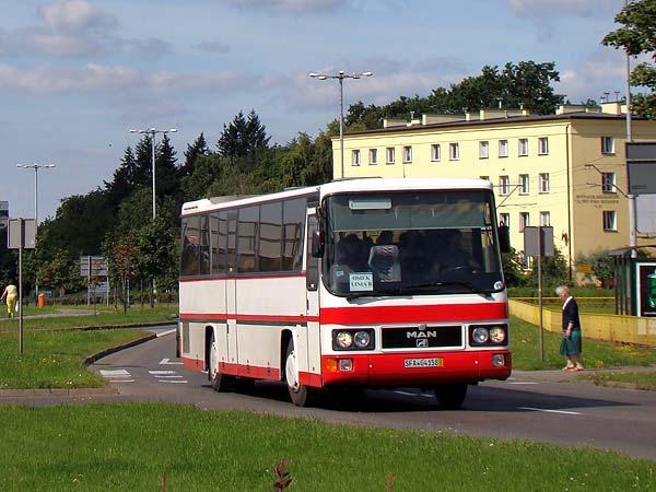Najstarszy toruński Jelcz 120M #397 zjeŝdŝa