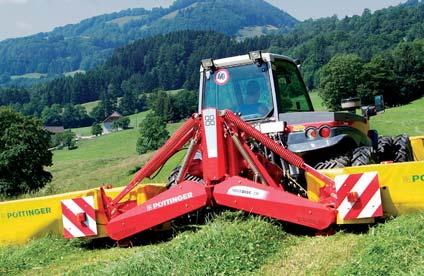 NOVADISC 730 / 810 Lekko i wydajnie Kombinacje koszące NOVADISC wypełniają segment rynku zestawów koszących bez spulchniacza.