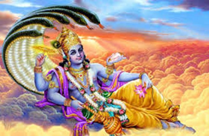 Wisznu i Brahma Dopasuj do siebie pasujące połówki zdań: Wisznu opiekuje się wszechświatem by chronić