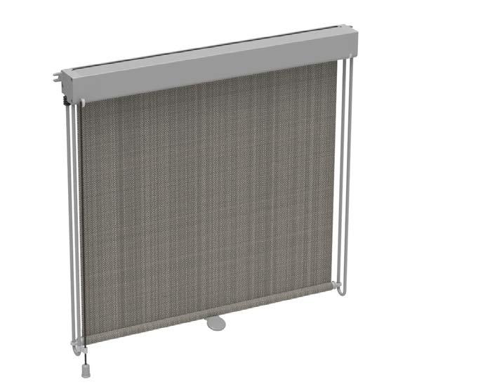 SRT 50 Self-kept guide rails SRT 50 Prowadnice prętowe samonośne Developed to protect against direct sunlight, for cabin of the driver (machinist) of electric locomotives, buses, trams, trolleybuses,