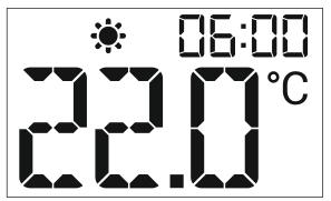 2. USTAWIENIA ZEGARA W celu ustawienia aktualnej godziny należy po wejściu do przeglądu funkcji menu naciskać przycisk MENU aż do pojawienia się ekranu ustawień zegara.