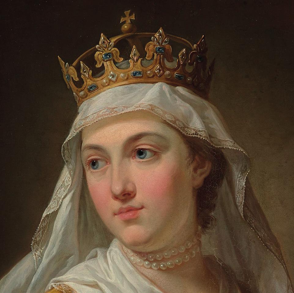 Portret królowej Jadwigi z XVIII w.