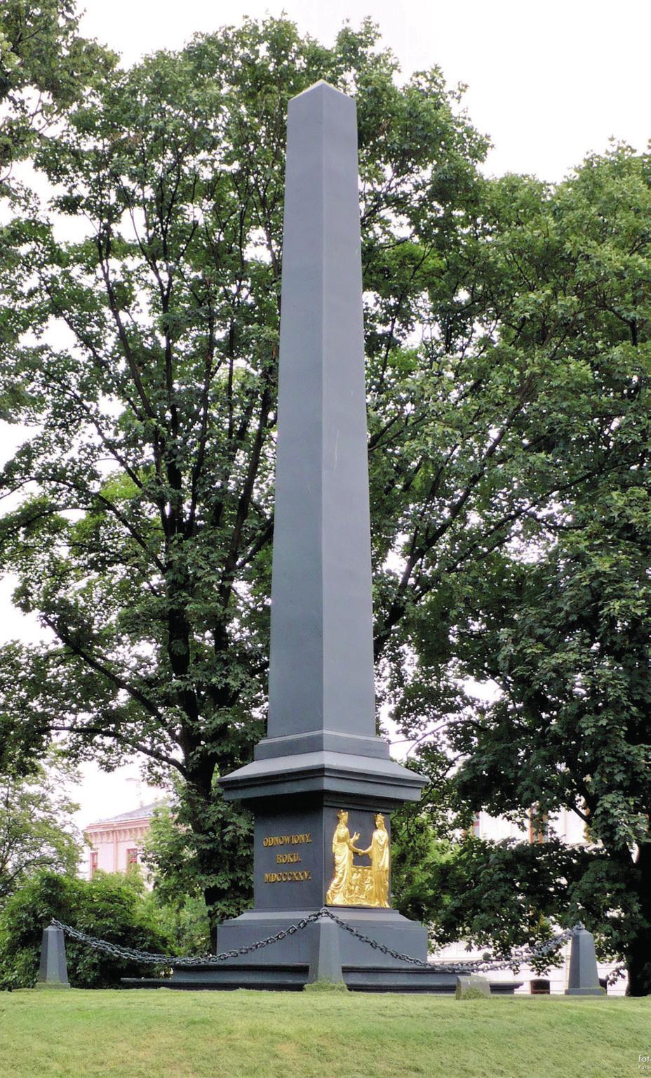 Pamięć Obok zespołu klasztornego oo. Dominikanów i Kaplicy św. Trójcy, materialnym nośnikiem pamięci o Unii Lubelskiej w przestrzeni miasta jest obelisk na pl. Litewskim.