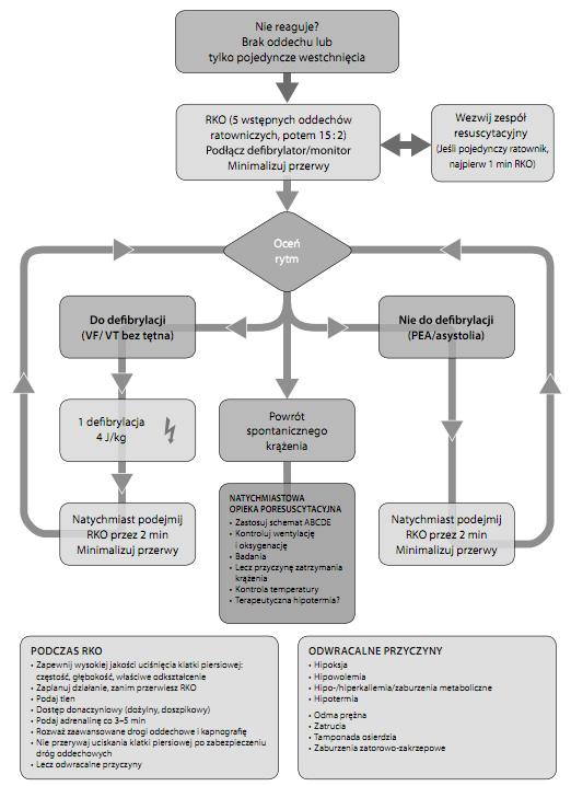 Zaawansowane zabiegi resuscytacyjne u dzieci 197