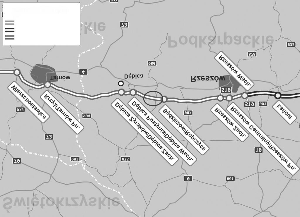 Modelowanie oddziaływania autostrady na grunty rolne na przykładzie odcinka autostrady A4... 12