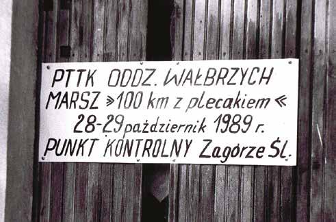 S U D E C K A S E T K A 21 Trudne początki? Nie dla każdego! Najpierw wystartowałam w dwóch górskich maratonach w Boguszowie Gorcach.