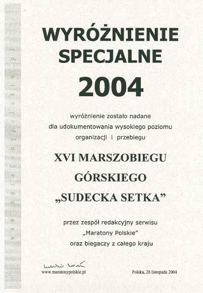 S U D E C K A S E T K A 9 2004, 2005 i 2006 rok