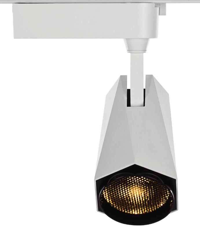 itp. w skład oprawy wchodzą wbudowane lampy klasy A++ A, power: 230V AC (through the adaptor for 3-phase track), compatible with Global