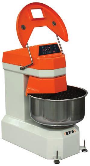 w standardzie wykonana ze stali nierdzewnej Model MST 120 MST 180 MST 250 Pojemność dzieży dm 3 120 180 250 Ilość ciasta max / min kg 80 /