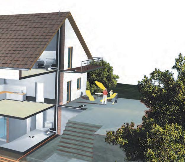 Balkon i taras Dom i podwórze Złącza