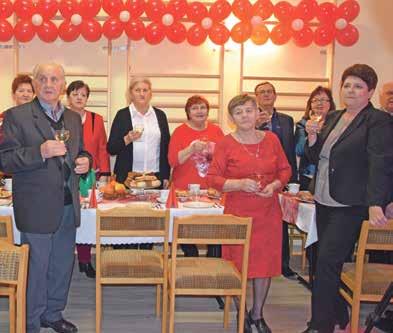 W tym dniu odbyło się uroczyste otwarcie wyremontowanej świetlicy oraz spotkanie noworoczne.