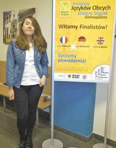 W konkursie tym udział wzięła także nasza uzdolniona uczennica z klasy 3 gimnazjum, Oliwia Zalewska.