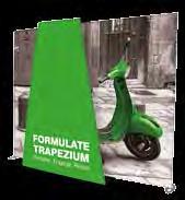 Formulate Trapezium FMLT-FST Montowany w różnych wersjach w zależności od projektu. 2350 (wys.) x 1570 (szer.) Oferta na tylne ściany dostępna na s. 59.