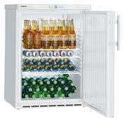 MODEL FKUv 1610 689 chłodziarka do zabudowy pod blat WYMIARY W MM (W/S/G) 830 / 600 / 615 ODSZRANIANIE ZUŻ. ENERGII 24h DRZWI MAX.