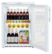 1613 779 chłodziarka do zabudowy pod blat WYMIARY W MM (W/S/G) 830 / 600 / 615 ODSZRANIANIE ZUŻ. ENERGII 24h DRZWI MAX.