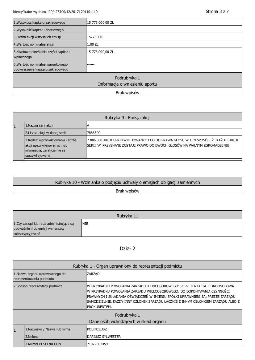 Dokument Informacyjny