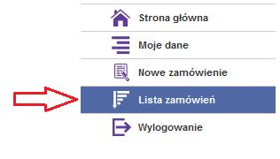 statusów: Robocze Zamówienia utworzone/zapisane, ale jeszcze nie przesłane do realizacji do