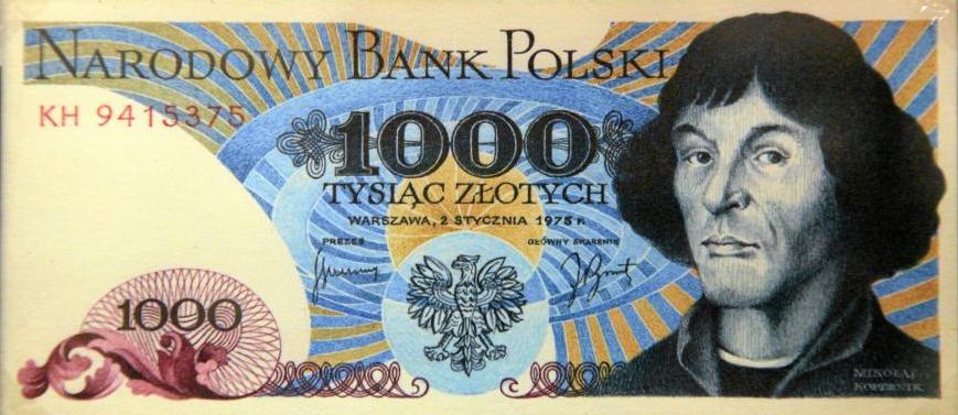 banknotów obiegowych autorstwa