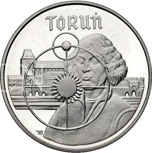 KOPERNIK NA PIENIĄDZU POLSKA RZECZPOSPOLITA LUDOWA kolekcjonerskie 5000 zł z 1989 r. proj. Ewa Tyc Karpińska 1989 r.