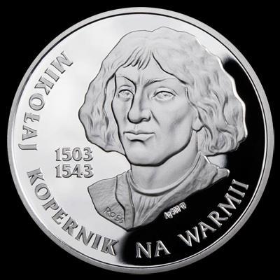 Bon towarowy 7 szelągów Kopernika o wartości 7 zł (bimetal, średnica 27 mm, masa 8,5 g,