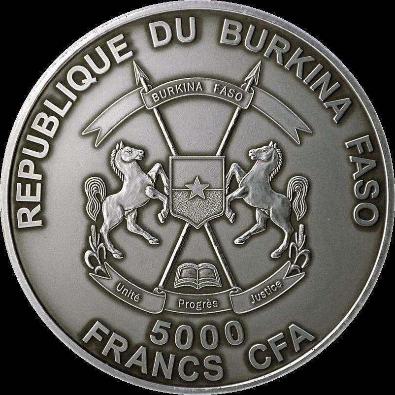 r. 1000 franków:, waga 1 uncja Ag999