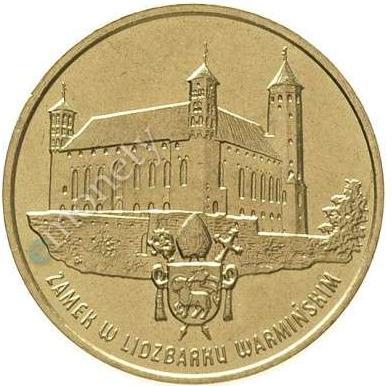 Warmiński srebro, masa 31,1 g, średnica 38,61 mm, stempel lustrzany, nakład 15 tys.