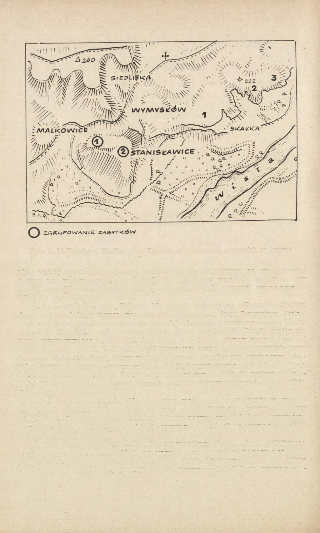 156 Ryc. 4. Malkowice i Skałka, pow. Pińczów.
