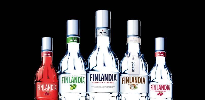 PRZYGOTUJ SIĘ DO SEZONU PEŁNEGO SMAKÓW! 25 31,35 0,5L 37,5% Finlandia Vodka wszystkie smaki 0,5L, 37,5% alk.