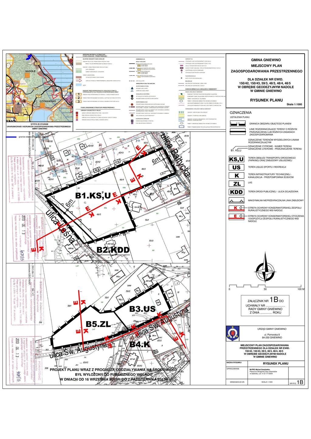 Załącznik Nr 1B do Uchwały Nr XLV/337/2013 Rady Gminy Gniewino z dnia 25 października