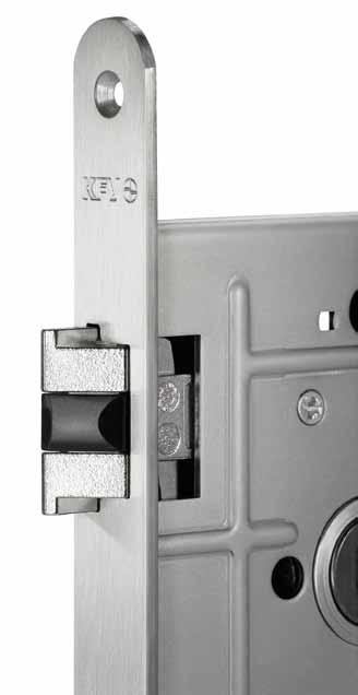 Do każdych drzwi odpowiedni zamek. KFV oferuje bardzo szerokie spektrum zamków odpowiednich do różnych typów drzwi z możliwością wyboru określonego stopnia odporności na włamanie.