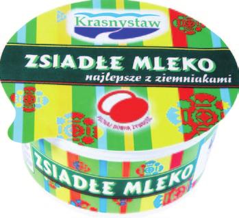 Krasnystaw Zsiadłe mleko 400g 1,35zł /