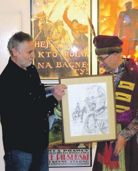 11 listopada w bialskiej Galerii Podlaskiej miał miejsce wernisaż wystawy Marszałek Piłsudski w karykaturze i na plakacie autorstwa dr Szczepana Kalinowskiego.