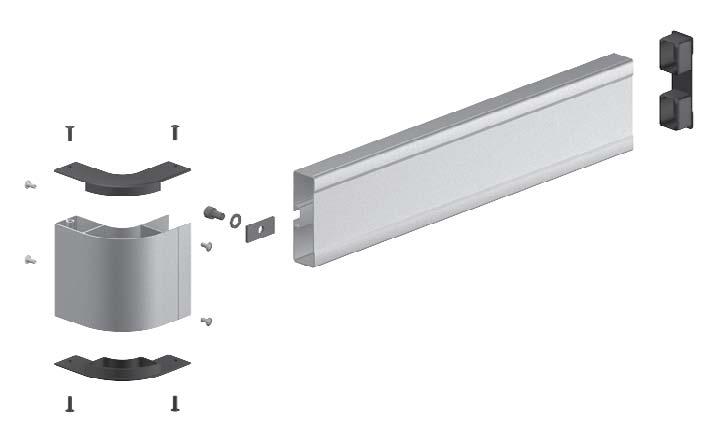 8,4 DIN 125 6270020029 AVEX 4,8 10 Al-ST 6600010382 al 6612010382 elox, anoda 21 8,5 7 30,3 100 6600012231 al 6612012231 elox / anoda Profil zábrany bočnej 30 100mm Profil osłony antynajazdowej 30
