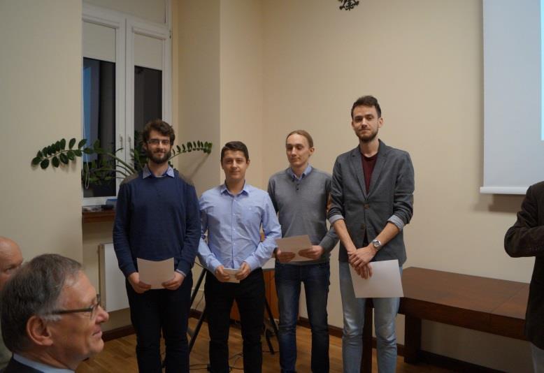 Jakub Iwanejko, Łukasz Janczewski i Maciej Saktura W trakcie trzeciej Sesji wykładowej, której przewodniczył prof.