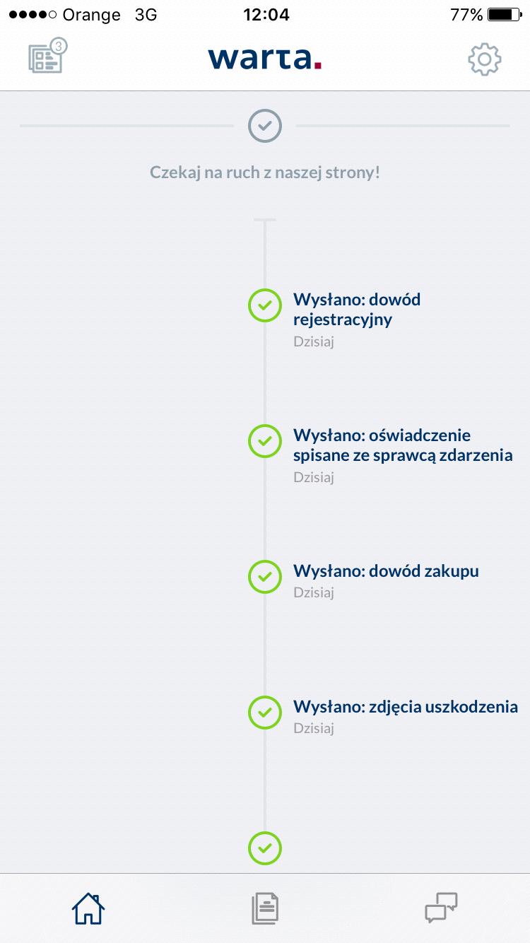 23 Informacja o krokach po stronie Warty W chwili wykonania wszystkich zadań wyświetlony zostanie komunikat z