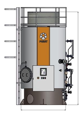 konstrukcję. Nawet bojler o pojemności 60 MW zmieści się w dotychczasowej kotłowni.