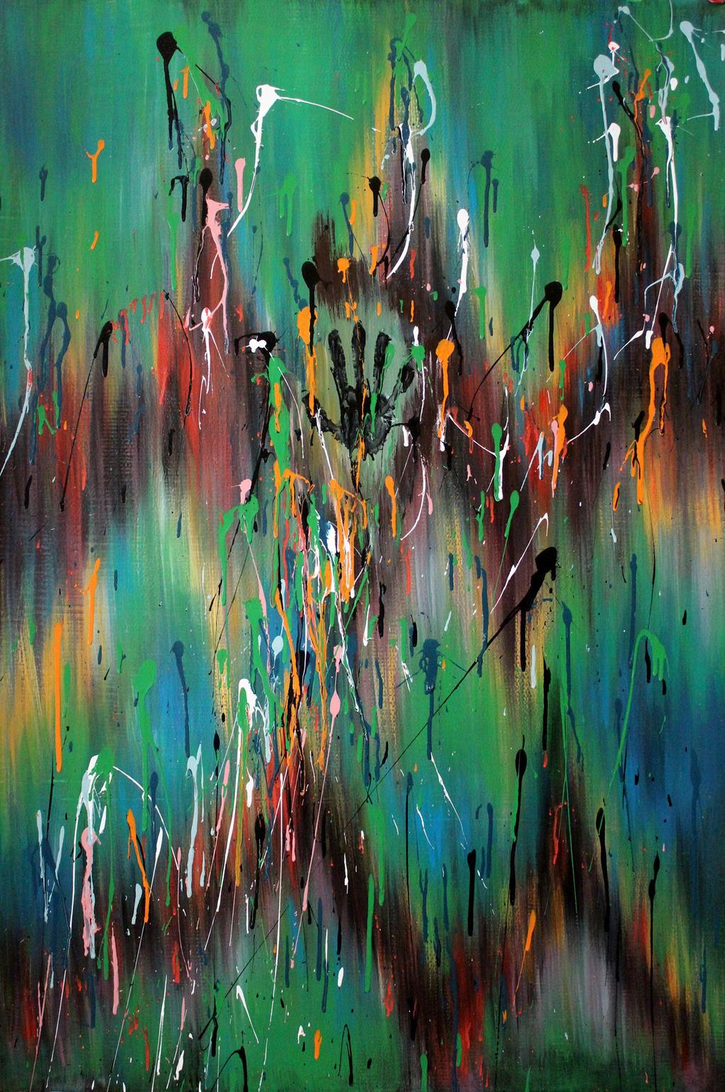 PAINTING #8 The Music pulse ("Puls