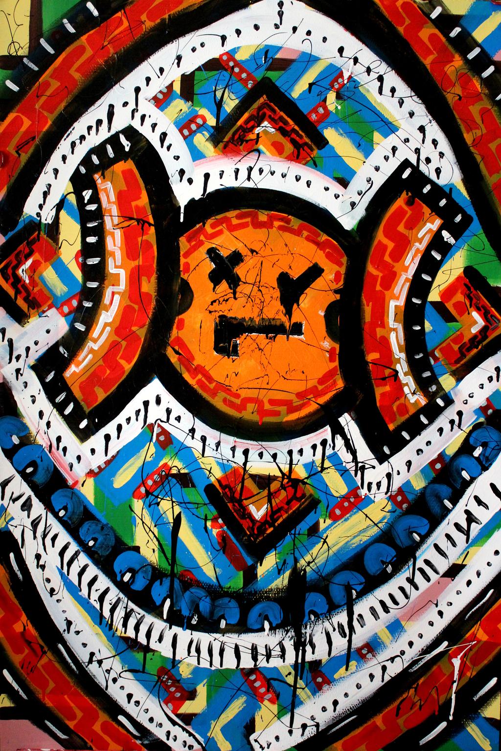 PAINTING #9 "Get It Right" ("Zrozum To