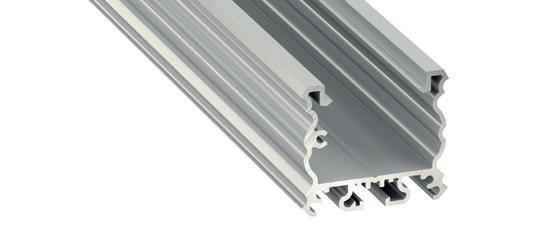 36 20,2 27,5 31,6 Profil LED Profile LED / LED-Profil (lakierowany) (anodowany) Szerokość taśmy LED (mm) LED strip width / LED-Streifen Breite 2 12 mm