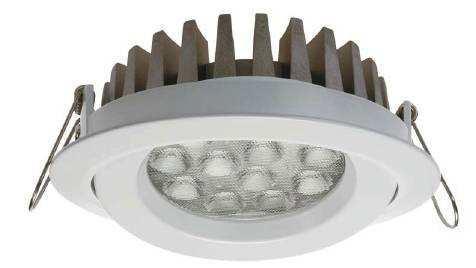 15W 230V biały neutralny TD36 downlight Tilt 60st. 15W 230V biały ciepły Nowoczesne oprawy dedykowane do oświetlania dużych powierzchni wystawowych, sklepów oraz salonów.