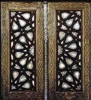 Znajdziemy go w kilku miejscach w Meczecie Umajjadów, a także w Damaszku w meczecie Darwish Pasha, w Kairze w meczecie al-rifa, w Turcji w meczecie Eski w Edyrne oraz w wielu innych budowlach w