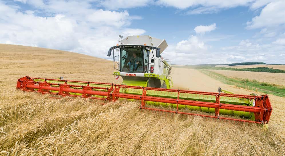 Nowe przyrządy żniwne VARIO 1230 i VARIO 1080. VARIO 1230 / 1080 Przeniesienie napędu. Odpowiednio do gleby.