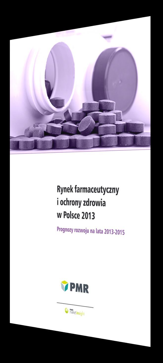 2 Język: polski, angielski Data publikacji: Q2 Format: pdf Cena od: 1900 Sprawdź w raporcie Dla których kategorii leków ATC prognozuje się najszybszy wzrost w latach 2013-2015?