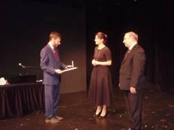 Po zebraniu odbyło się spotkanie karnawałowe w teatrze KOREZ, w którym uczestniczyło 140 osób członków OZW SEP z osobami towarzyszącymi. Fot.
